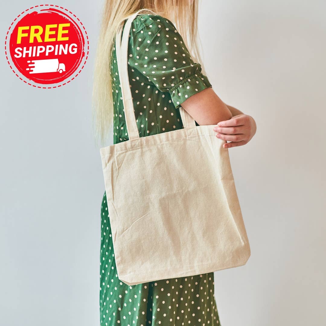 Plain Design | Fabric Bag | Eco Canvas Bag | Unbranded
