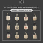 Canvas Ruffle Tote | Canvas Tote Bag | Unbranded Canvas Tote