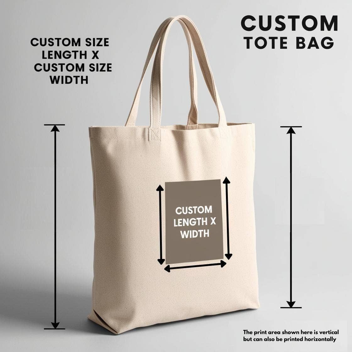 Plain Design | Fabric Bag | Eco Canvas Bag | Unbranded